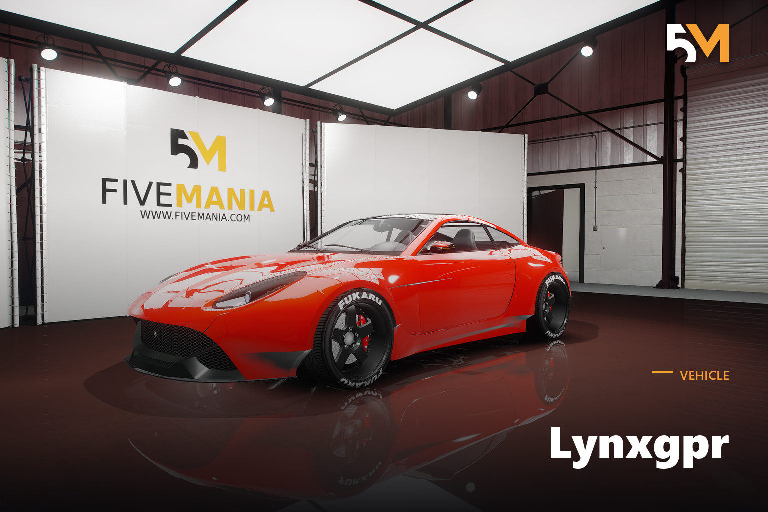FIVEM Lynxgpr | Realistic Sports Car [Unbadged] Add-On | Optimized | Fivem Ready | High Quality