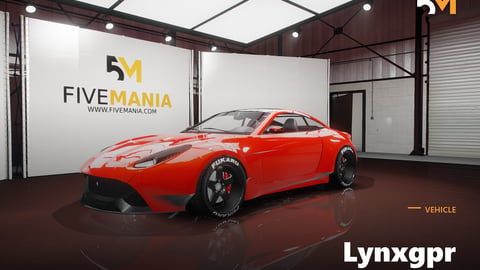 FIVEM Lynxgpr | Realistic Sports Car [Unbadged] Add-On | Optimized | Fivem Ready | High Quality cover