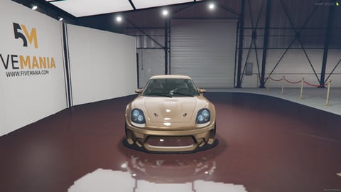FIVEM Com1 | Realistic Sports Car [Unbadged] Add-On | Interior & Exterior | Working Lights | Tuning Parts | Optimized | Fivem Ready | High Quality, image 4