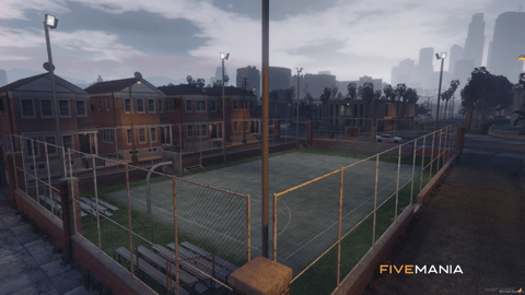 FIVEM Vespucci Hood | Custom Neighborhood Map Edit | Basketball Court & Residential Area | Add-On | Optimized | Fivem Ready | High Quality — image 21