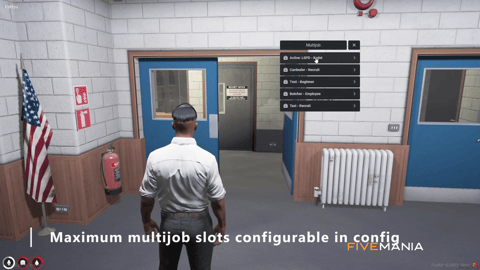 FIVEM Multijob | Advanced Job Management System | Multiple Active Jobs | Boss Actions | Weekly Goals | On-Duty System | Add-On | Optimized | Fivem Ready | High Quality, image 2
