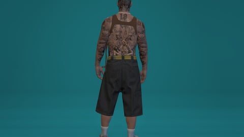 Alvarg Eltuerto | Male Ped | Multiple Outfits | Optimized & Fivem Ready [Add-On] — image 8