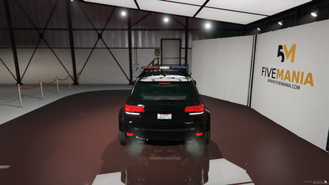 FIVEM Jeep Grand Cherokee | Realistic Sheriff SUV [Badged] Add-On | Working Lights | Custom Liveries | Add-On | Optimized | Fivem Ready | High Quality — image 6