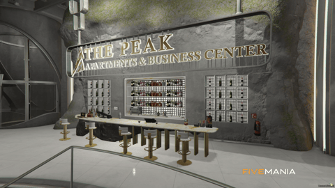 FIVEM Peak Towers | Multi-Purpose High-Rise MLO | Interior & Exterior | Rooftop Terrace | Custom Billboards | Multiple Businesses | Add-On | Optimized | Fivem Ready | High Quality — image 13