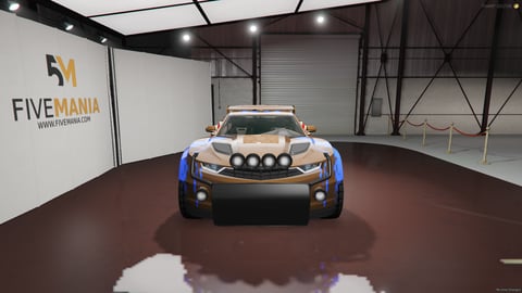 FIVEM Drtvigzx1 | Off-Road Sports Car [Unbadged] Add-On | Custom Livery | Working Lights | Tuning Parts | Add-On | Optimized | Fivem Ready | High Quality, image 4