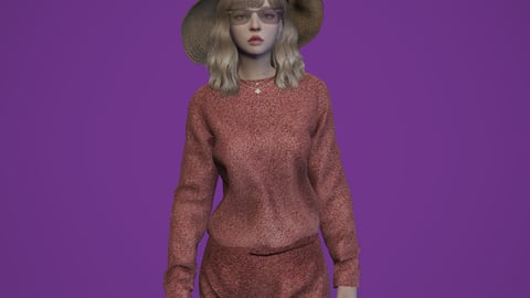 Yuna | Female Ped | Multiple Outfits | Optimized & Fivem Ready [Add-On] — image 5