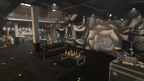 FIVEM Lost Club V2 | Lore-Friendly Biker Gang Clubhouse | Interior & Exterior | Bar & Lounge | Garage & Workshop | Add-On | Optimized | Fivem Ready | High Quality — image 6