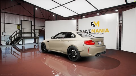 FIVEM BMW M2 | Realistic Sports Car [Badged] Add-On | Custom Widebody | Tuning Parts | Working Lights | Optimized | Fivem Ready | High Quality — image 8