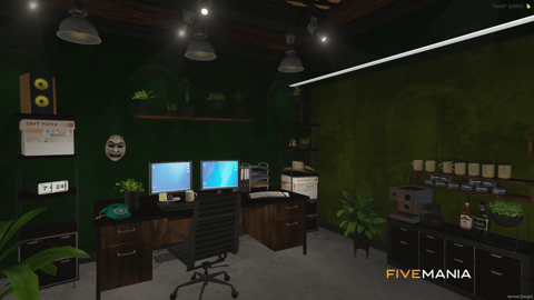 FIVEM Vinewood Tattoo Shop Reworked | Modern Tattoo Parlor MLO | Interior & Exterior | Custom Props | Reception & Office | Add-On | Optimized | Fivem Ready | High Quality — image 5