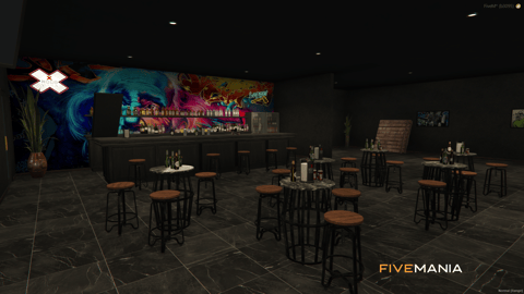 FIVEM Bighorn Biker Club | Biker Gang Clubhouse MLO | Interior & Exterior | Garage | Meeting Room | Lounge | Add-On | Optimized | Fivem Ready | High Quality — image 10