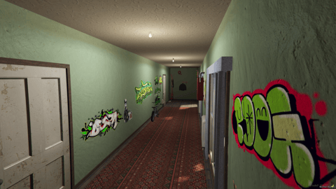 FIVEM Davis Gang Hideout | Multi-Level Apartment MLO | Interior & Exterior | Workshop & Armory | Custom Graffiti | Add-On | Optimized | Fivem Ready | High Quality — image 8