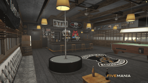 FIVEM Tongva Valley MC, Biker Clubhouse MLO, image 11
