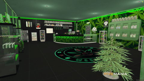 FiveM Weed Land Coffee Shop | Modern Dispensary MLO, image 6
