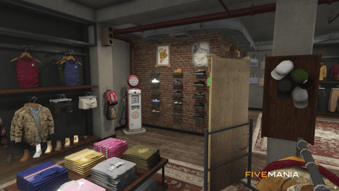 FIVEM Binco V3 Clothing Store | Custom Clothing Store MLO | Interior & Exterior | Detailed Props | Clothing Displays | Add-On | Optimized | Fivem Ready | High Quality — image 8