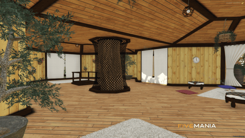 FIVEM Tree House | Unique Residential MLO | Interior & Exterior | Custom Props | Scenic Views | Add-On | Optimized | Fivem Ready | High Quality — image 4
