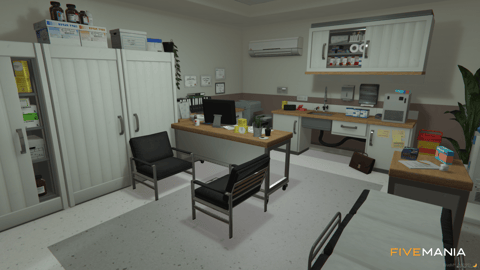 FIVEM Los Santos Medical Center | Modern Hospital MLO | Interior & Exterior | Multiple Rooms | Add-On | Optimized | Fivem Ready | High Quality — image 9