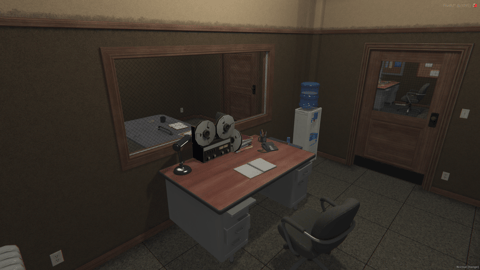 FIVEM Sandy Sherif Department | Lore-Friendly Police Station MLO | Interior & Exterior | Jail Cells | Offices | Reception Area | Add-On | Optimized | Fivem Ready | High Quality — image 13