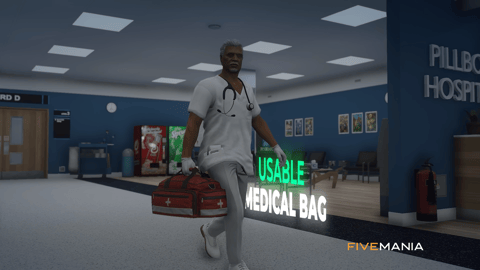 FIVEM Ambulance Job | Advanced EMS Script | Context Menu | Stretcher Prop | Death Animations | Revive & Heal | Add-On | Optimized | Fivem Ready | High Quality, image 17