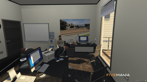 FIVEM Vespucci City Hall | Civic Center MLO | Interior & Exterior | Multiple Offices | Parking Garage | Add-On | Optimized | Fivem Ready | High Quality — image 18