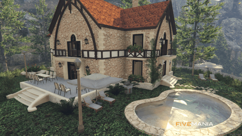 FIVEM Mountain House | Luxury Mountain Estate | Interior & Exterior | Multiple Rooms | Add-On | Optimized | Fivem Ready | High Quality — image 3