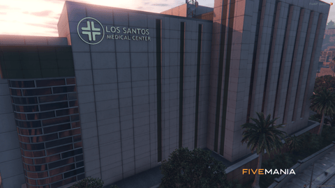 FIVEM Medical Center V3 | Comprehensive Hospital MLO | Interior & Exterior | Waiting Rooms | Patient Rooms | CT Scan | Add-On | Optimized | Fivem Ready | High Quality — image 3