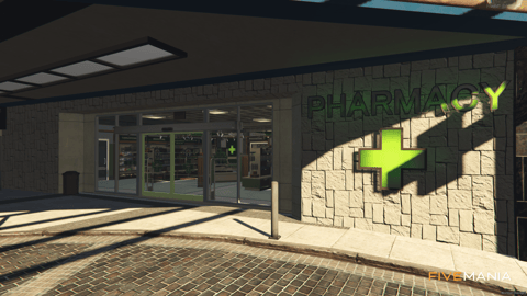 FIVEM Oceanmedical | Modern Medical Center MLO | Interior & Exterior | Parking Garage | Rooftop Patio | Lab & Offices | Add-On | Optimized | Fivem Ready | High Quality — image 7