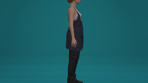 Tessa | Female Ped | Multiple Outfits | Optimized & Fivem Ready [Add-On] — image 7