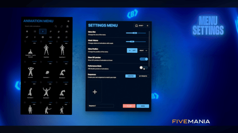 FIVEM Animations Menu | Advanced Emote & Animation System | Custom Emote Creator | Sequence Editor | Prop Support | Shared Emotes | Add-On | Optimized | Fivem Ready | High Quality, image 21