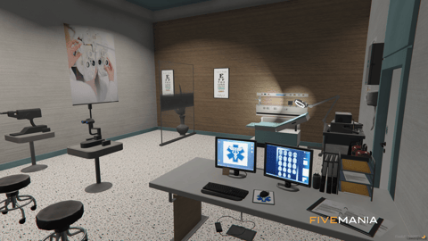 FIVEM Medical Center V2 | Modern Hospital MLO | Interior & Exterior | Reception Area | Patient Rooms | Pharmacy | Working Elevators | Add-On | Optimized | Fivem Ready | High Quality — image 24