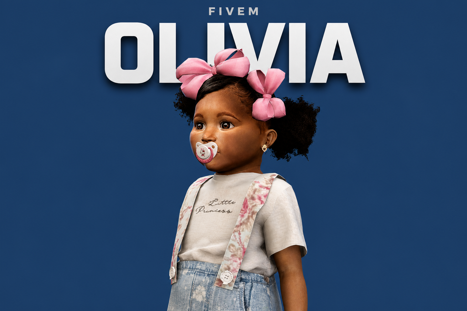 Olivia | Female Ped | Multiple Outfits | Optimized & Fivem Ready [Add-On]