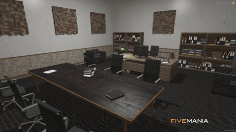 FIVEM Down Town Courthouse | Grand Legal MLO | Interior & Exterior | Offices & Waiting Areas | Add-On | Optimized | Fivem Ready | High Quality — image 24