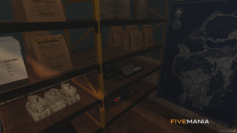 FIVEM Mesa Police Department | Detailed Police Station MLO | Interior & Exterior | Jail Cells | Briefing Room | Armory | Add-On | Optimized | Fivem Ready | High Quality — image 13