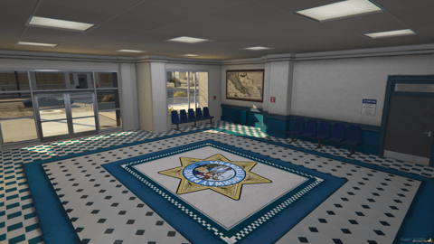 FIVEM Sahp Department | San Andreas Highway Patrol MLO | Interior & Exterior | Add-On | Optimized | Fivem Ready | High Quality — image 8