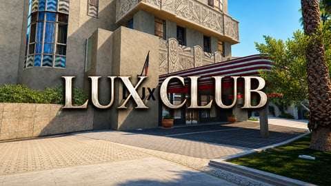 FIVEM Lux Club | Exclusive Nightclub & Lounge MLO | Interior & Exterior | VIP Areas | Photo Studio | Custom Props | Add-On | Optimized | Fivem Ready | High Quality cover