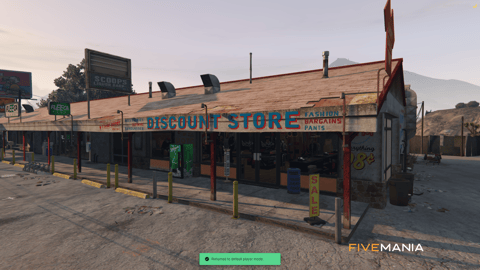 FIVEM Binco Clothing Shop | Custom Clothing Store MLO | Interior & Exterior | Modern Design | Optimized | Add-On | Fivem Ready | High Quality — image 16