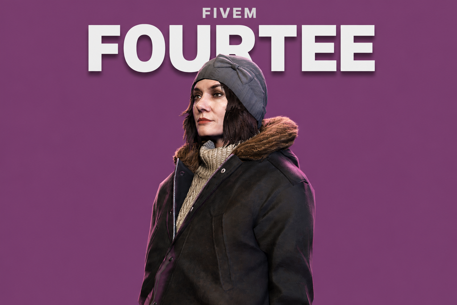 Fourtee | Female Ped | Multiple Outfits | Optimized & Fivem Ready [Add-On]