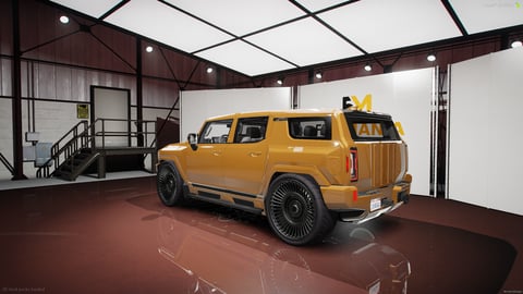 FIVEM Humev1 | Realistic SUV [Unbadged] Add-On | High Quality | Fivem Ready | Optimized — image 8