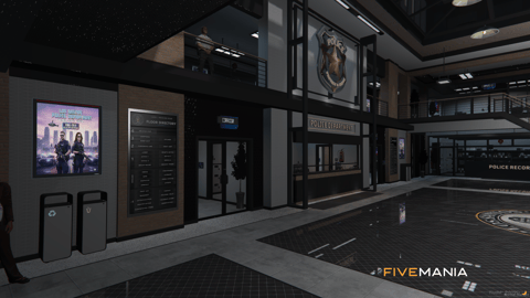 FIVEM Mission Row Police Department V2 | Enhanced Police Station MLO | Interior & Exterior | Modern Design | Detailed Offices | Garage | Add-On | Optimized | Fivem Ready | High Quality — image 14