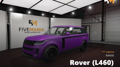 FIVEM Range Rover (L460) | Realistic Luxury SUV [Unbadged] Add-On | Interior & Exterior | Custom Wheels | Optimized | Fivem Ready | High Quality cover