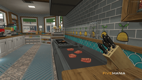 FIVEM Taco Farmer | Vibrant Mexican Restaurant MLO | Interior & Exterior | Full Kitchen | Dining Area | Custom Props | Add-On | Optimized | Fivem Ready | High Quality — image 10