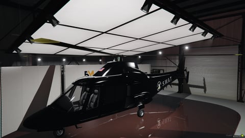 FIVEM Swat Swift | Emergency Helicopter Add-On | Working Lights | Custom Livery | Add-On | Optimized | Fivem Ready | High Quality — image 3