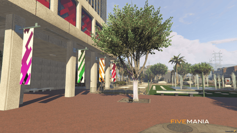 FIVEM Legion Square And Sewers Reworked | Expanded Map MLO | Underground Parking & Sewers | Exterior Overhaul | Add-On | Optimized | Fivem Ready | High Quality — image 16