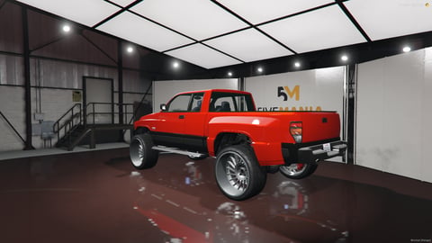 FIVEM Bisc1brpg | Custom Pickup Truck [Unbadged] Add-On | Lifted Suspension | Custom Wheels | High Quality Interior | Add-On | Optimized | Fivem Ready | High Quality, image 8