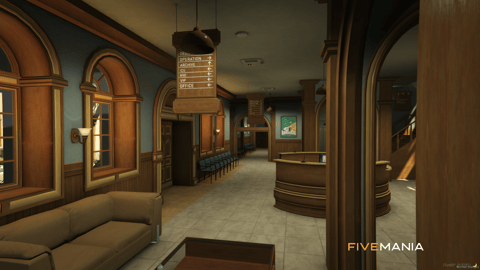 FIVEM Sandy Hospital | Fully Equipped Hospital MLO | Interior & Exterior | Pharmacy | Waiting Room | Add-On | Optimized | Fivem Ready | High Quality — image 6