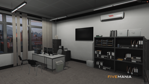 FIVEM Mission Row Police Department | Detailed Police Station MLO | Interior & Exterior | Offices | Cells | Interrogation Rooms | Add-On | Optimized | Fivem Ready | High Quality — image 7