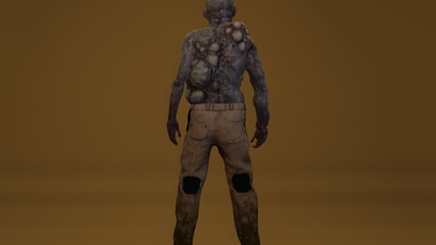 Victor | FiveM Male Ped | Zombie Character | Multiple Outfits | Optimized & Fivem Ready [Add-On], image 7