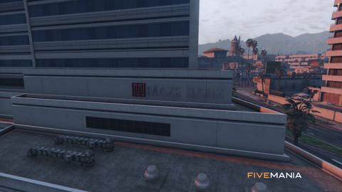 FIVEM Maze Bank West | Modern Office MLO | Interior & Exterior | Conference Rooms | Private Offices | Helipad | Add-On | Optimized | Fivem Ready | High Quality — image 2