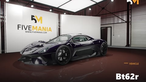 FIVEM Bt62r | Realistic Sports Car [Unbadged] Add-On | Interior & Exterior | Optimized | Fivem Ready | High Quality cover