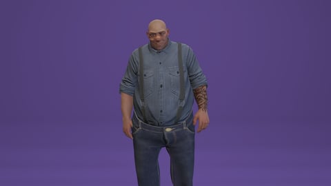 Stumpy | Male Ped | Multiple Outfits | Optimized & Fivem Ready [Add-On] — image 6