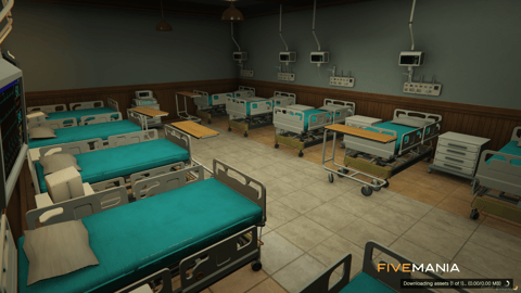 FIVEM Sandy Hospital | Fully Equipped Hospital MLO | Interior & Exterior | Pharmacy | Waiting Room | Add-On | Optimized | Fivem Ready | High Quality — image 23